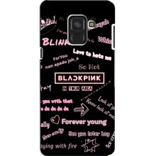 Чехол с музыкальной группой для Samsung A8, A8 2018, A530F (BLACKPINK)