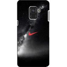 Чохол для Samsung A8, A8 2018, A530F - з принтом Найк (AlphaPrint) (Найк червоний)