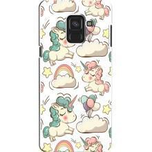 Чохол для Самсунґ 8, 8 2018, 530F - (Єдинорожки - Новинки) (AlphaPrint) (Єдиноріжки)