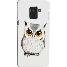 Чохол з пташками на Samsung A8, A8 2018, A530F (VPrint) (Мила Сова)