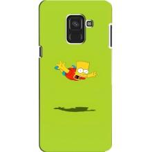 Чjхол з Сімпсонами для Samsung A8, A8 2018, A530F (VPrint) (Барт Сімпсон)