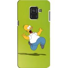 Чjхол з Сімпсонами для Samsung A8, A8 2018, A530F (VPrint) (Гомер Сімпсон)