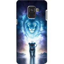 Чохол з картинкою ЛЕВ для Samsung A8, A8 2018, A530F (VPrint) (Маленький лев)