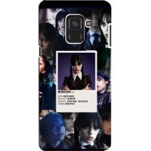 Чохли Венсдей на Samsung A8, A8 2018, A530F Уенсдей (AlphaPrint) (колаж Венздей)
