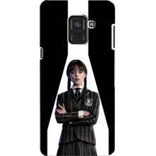 Чохли Венсдей на Samsung A8, A8 2018, A530F Уенсдей (AlphaPrint) (W-Wednesday)