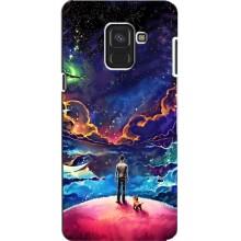 Космічні Чохли для Самсунґ 8, 8 2018, 530F (VPrint) (Вид Галактики)