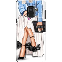 Силиконовый Чехол на Samsung A8, A8 2018, A530F с картинкой Стильных Девушек – Мода