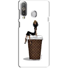 Чохли Луі Вітон для Samsung A9 Pro (2019) / A8s (AlphaPrint - LOUIS VUITTON) (кава LOUIS VUITTON)