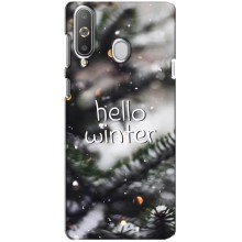 Новогодние, Праздничные Чехлы для Samsung A9 Pro (2019) / A8s - 2024 год (Hello winter)