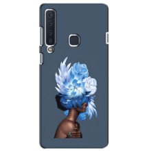 Чехлы (ART) Цветы на Samsung Galaxy A9 2018, A920 (VPrint) (Цветы на голове)