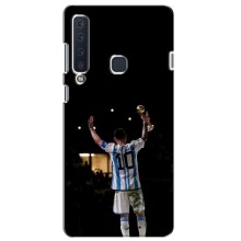 Чехлы Лео Месси Аргентина для Samsung Galaxy A9 2018, A920 (Лео Чемпион)