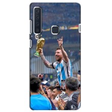 Чехлы Лео Месси Аргентина для Samsung Galaxy A9 2018, A920 (Месси король)