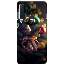 Чехлы на Новый Год Samsung Galaxy A9 2018, A920 – Красивая елочка