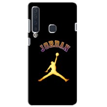 Чехлы для Samsung Galaxy A9 2018, A920 - с картинкой JORDAN (AlphaPrint) (Jordan Gold)