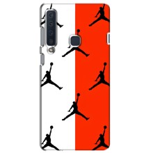Чехлы для Samsung Galaxy A9 2018, A920 - с картинкой JORDAN (AlphaPrint) (Лого Джордан)