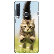 Чехлы с Котиками для Samsung Galaxy A9 2018, A920 (VPrint) (Прыжок кота)