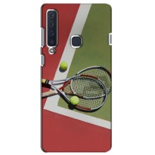 Чехлы с принтом Спортивная тематика для Samsung Galaxy A9 2018, A920 – Ракетки теннис