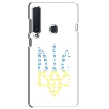 Чехлы для Samsung Galaxy A9 2018, A920  Укр. Символика (AlphaPrint) (Герб из букв)