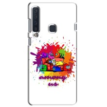 Чохли Амонг Ас для Samsung Galaxy A9 2018, A920 (AlphaPrint) (Яскравий АмонгАс)