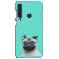 Бампер для Samsung Galaxy A9 2018, A920 с картинкой "Песики" (Собака Мопс)