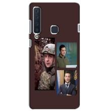 Чехол для Samsung Galaxy A9 2018, A920 (AlphaPrint - с принтом Зеленского) – Президент