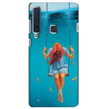 Чохол Стильні дівчата на Samsung Galaxy A9 2018, A920 – Дівчина на гойдалці