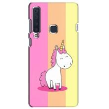Чехол Unicorn на Samsung Galaxy A9 2018, A920 (Радужный Единорог)