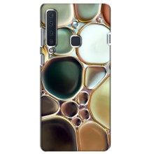 Мраморный чехол на Samsung Galaxy A9 2018, A920 (VPrint) (Радужный Мрамор)