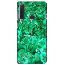 Мраморный чехол на Samsung Galaxy A9 2018, A920 (VPrint) (Салатный Мрамор)