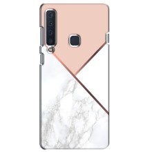 Мраморный чехол на Samsung Galaxy A9 2018, A920 (VPrint) (Тройной мрамор)