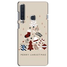 Різдвяні Чохли для Samsung Galaxy A9 2018, A920 (VPrint) (Merry Christmas)