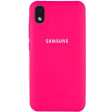 Чехол Silicone Cover Full Protective (AA) для Samsung Galaxy M01 Core / A01 Core – Розовый