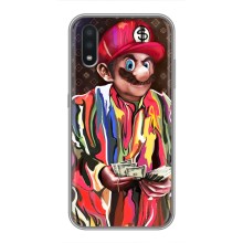 Брендновые Чехлы для Samsung Galaxy A01 Core - (PREMIUMPrint) (Mario LV)