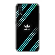 Чехлы Адидас для Samsung Galaxy A01 Core (AlphaPrint) (Адидас с полосами)