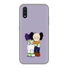 Чехлы для Samsung Galaxy A01 Core - Bearbrick Louis Vuitton (PREMIUMPrint) (Дружба Беарбрик)