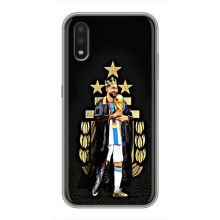 Чехлы Лео Месси Аргентина для Samsung Galaxy A01 Core (Месси король)