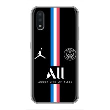 Чехлы PSG для Samsung Galaxy A01 Core (AlphaPrint) (футболка ПСЖ)