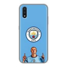 Чехлы с футболистом Ерлинг Холанд для Samsung Galaxy A01 Core (AlphaPrint) – Холанд Манчестер Сити