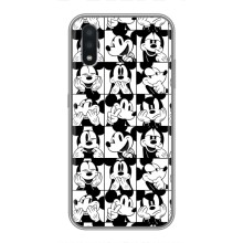 Чохли з принтом Міккі Маус на Samsung Galaxy A01 Core (Колаж Микки Маус)