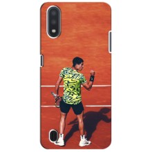Чехлы с принтом Спортивная тематика для Samsung Galaxy A01 Core – Алькарас Теннисист