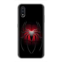 Чехол с человеком пауком для Samsung Galaxy A01 Core - (AlphaPrint)