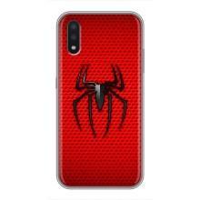 Чехол с человеком пауком для Samsung Galaxy A01 Core - (AlphaPrint)
