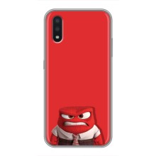 Чехол Головоломка для Samsung Galaxy A01 Core - (AlphaPrint) (Гнев)