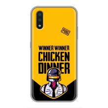 Чехол PUBG для Самсунг А01 Кор (AlphaPrint) – Pubg шлем