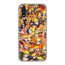 Чехлы с принтом Наруто на Samsung Galaxy A01 Core (Коллаж Наруто)