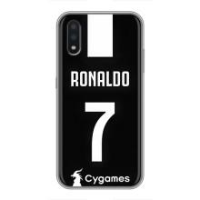 Чехол Криштиану Роналду для Samsung Galaxy A01 Core (AlphaPrint) (RONALDO 7)