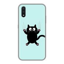 Чохол з принтом для Samsung Galaxy A01 Core (AlphaPrint) Модні коти (Падаючий кіт)