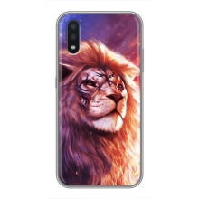 Чехол со Львом для Samsung Galaxy A01 Core (VPrint) (Красочный Лев)