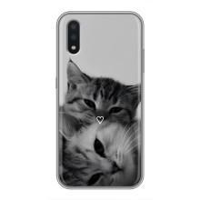 Чохол з малюнком кіт на Samsung Galaxy A01 Core (Пара котів)
