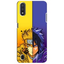 Купить Чехлы на телефон с принтом Anime для Самсунг А01 Кор – Naruto Vs Sasuke